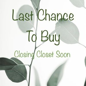 Last Chance To Buy!